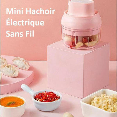 Mini Hachoir Électrique Sans Fil - TimeSave